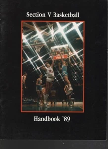 Section V Basketball Handbook 1989 052722EBNON - Picture 1 of 1