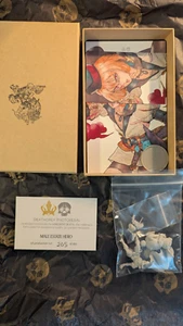 Kingdom Death: Monster - Male Estate Hero - Deathgrey Edition #205 NO GAME CARDS - Picture 1 of 4