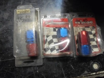 Fittings (3) 12AN Straight Aeroquip FCM1015 UMP IMCA NHRA WISSOTA K&N Mud NASCAR - Image 1 of 2