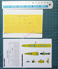 Hunter M700183 1/700 IJN KAGERO deck masking sheet for Pit-Road w213