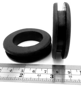 Buje de cableado de ojal de goma de 1 1/2" para panel de 1/4" de espesor, tiene identificación de 1,25" - Imagen 1 de 12