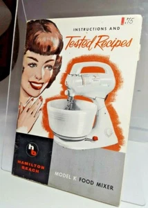 Manual y libro de recetas Hamilton Beach modelo K Mid-Century - Imagen 1 de 6