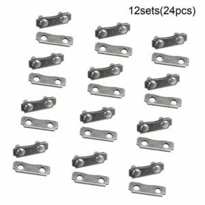 12 Sätze Kettensäge Kettenglieder Reparatur Teilegröße 3 / 8LP Pitch-0.050 Gauge - Bild 1 von 11