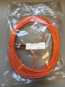 Fiber Optic Patchcord MM 62.5um DX PVC 50' Fiber Optic Jumper Cable LC-ST - Afbeelding 1 van 2