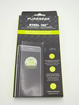 Pure Gear Steel 360 Tempered Glass Screen Protector For Samsung Galaxy S22+ - Image 1 of 2