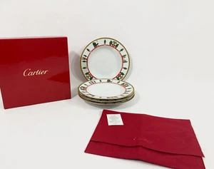 4x Cartier Limoges La Maison de Louis Cartier tiefe Teller Suppe Pasta Schale - Bild 1 von 19