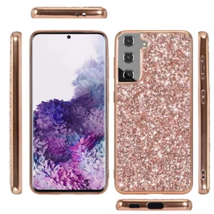 For Samsung S25 S24 FE S23 Ultra S21 A16 A35 Shockproof Plating TPU Case Cover - Picture 1 of 18