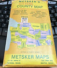 Mid 1960-70’s Metsker’s Map of Stevens County, Washington