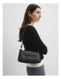 Country Road Handbag Sling Shoulder Bag Crossbody Black Purse Magnetic Flap Zip - Picture 1 of 18