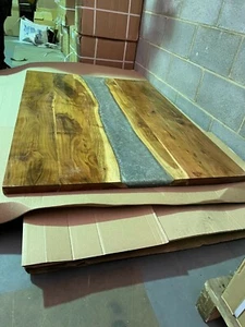 Table top resin river table  - Picture 1 of 3