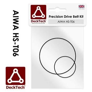DeckTech™ Cinghie di Ricambio per Walkman AIWA HS-T06 HST06 | Trasmissione in Gomma - Foto 1 di 3