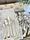 Government Issued 67 Piece Flatware Broad Arrow Mark, Service for 12, Sheffield