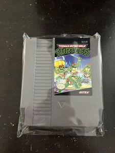 TEENAGE MUTANT NINJA TURTLES GREAT SHAPE W/ MANUAL NES - Picture 1 of 2