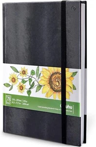 Ohuhu Marker Blöcke Kunst Skizzenbuch 8,3" ×11,7", 156 Seiten, Hardcover Skizzenbuch - Bild 1 von 9