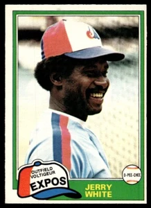 1981 O-Pee-Chee Jerry White Montreal Expos #42 - Picture 1 of 2