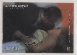 2008 Rittenhouse Bond: In Motion Goldfinger James Bond Pussy Galore and #09 b6s