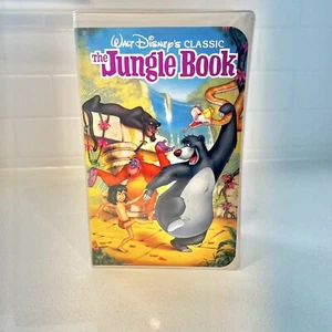 THE JUNGLE BOOK Black Diamond Classic Walt Disney RARE VHS (1991) #1122 - Picture 1 of 8