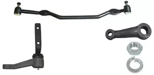 NUEVO BRAZO DE DIRECCIÓN MANUAL PITMAN, ESLABÓN DE ARRASTRE Y BRAZO DE RALENTÍ, 224,64-65 GTO, 66-67 CORTE - Imagen 1 de 1