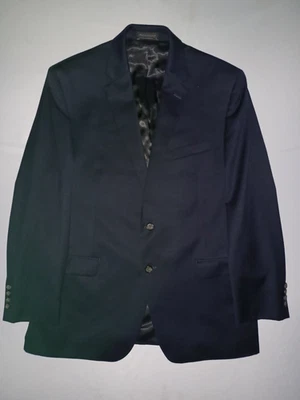 Chaqueta de traje para hombre Lauren Ralph Lauren azul marino 92 % lana 8 % cachemir 42 regular Foto 1 de 4