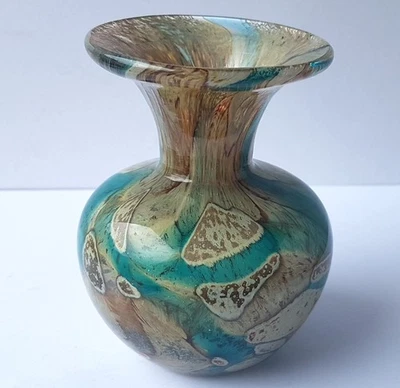 Designer Vase Modern Glas signiert um 1950 - 1960 M546 - Bild 1 von 4