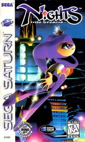 Nights Into Dreams For Sega Saturn Vintage Game Only 1E