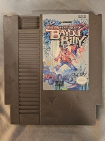 The Adventures Of Bayou Billy (Nintendo NES, 1989) Authentic Tested Working