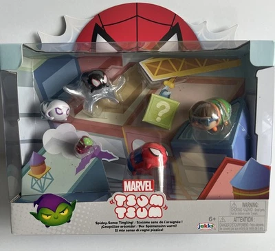 Disney Tsum Tsum Marvel Spidey-Sense hormigueo 6 figuras nuevo en caja nuevo conjunto Foto 1 de 4
