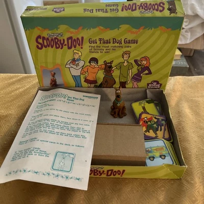 Scooby Doo! Get That Dog Cartoon Network Matching Game 1999 Complete - Image 1 of 4