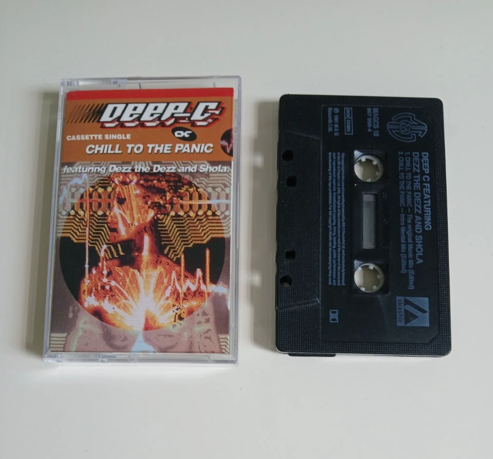 DEEP C CHILL TO THE PANIC CASSETTE TAPE SINGLE M&G UK 1991 - Image 1 of 1
