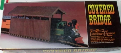 Aristo- Craft COVERED BRIDGE 7101 G gauge/ scale No. 1 prepainted NIB - Image 1 of 4