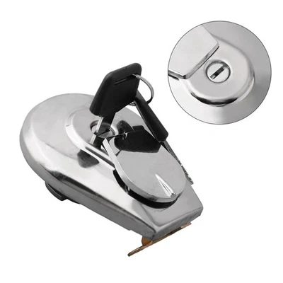 Motorcycle Fuel Gas Cap Tank Cover W/2 Keys For VF750C VF750 VF 750 Duable - Image 1 of 4