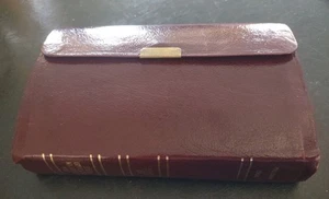 NASB Red Letter S490FBG Pocket Edition 1977 Snap Cover Leather Very Clean Nice! - Picture 1 of 10