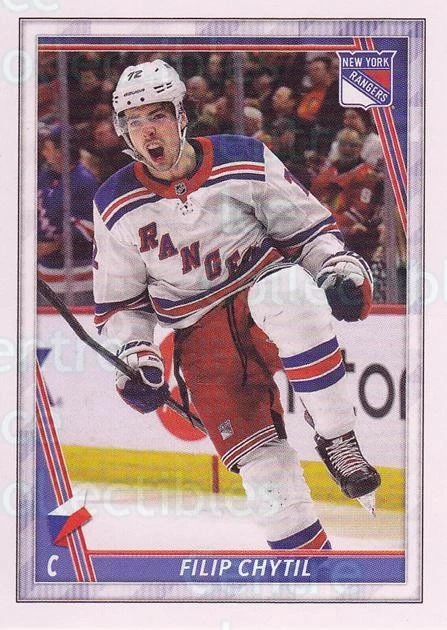 2020-21 Topps Stickers #340 Filip Chytil - Image 1 of 1