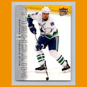 Willie Mitchell #143 2009-10 Ultra Vancouver Canucks Hockey Card NHL - Picture 1 of 3