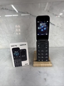 Nokia 2660 Flip - 128MB - Black (Unlocked) (Dual SIM) - Picture 1 of 12