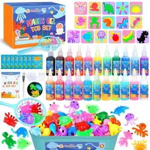 Magic Water Gel Toy Kit DIY 3D Magisches Wassergel-Spielzeug Aqua Gelz Set mi... - Bild 1 von 6