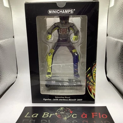 Minichamps 1/12 Collection Figurine , Valentino Rossi , Startbox 2009 - Photo 1/4