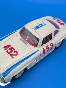 1954  MERCEDES - BENZ 300 SL, BURAGO  1: 18  SCALE  TIN  CAR - VERY GOOD - Picture 1 of 8