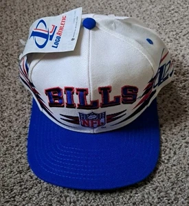 Vintage NWT 90s Buffalo Bills SnapBack Hat Logo Athletic Diamond Pro Line Mafia - Picture 1 of 7