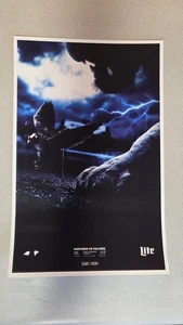 Carolina Panthers Game Day Poster VS Atlanta Falcons 21.09.25 11X17 Toploader  - Bild 1 von 2