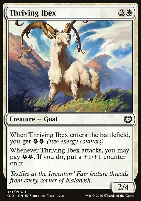 MTG Magic the Gathering Thriving Ibex (31/291) Kaladesh LP - Image 1 of 1