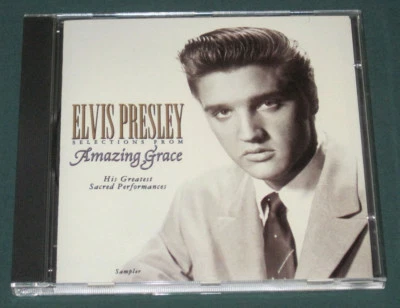 Elvis Presley Selections From Amazing Grace CD PROMO Sampler RARE 1994 - Image 1 of 3