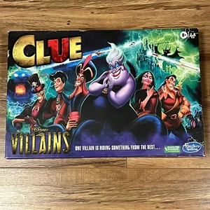 *Clue: Disney Villians Board Game F4128 Hasbro Gaming NEW SEALED - Picture 1 of 7