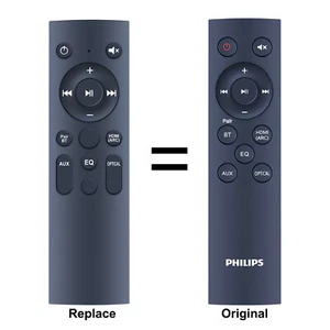 Remote Control For Philips TAB5105/10 TAB5305/12 SoundBar Audio Speaker System - Picture 1 of 4