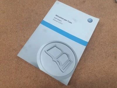 Libretto Istruzioni Uso VW Golf Variant 1325E1JV650 - Immagine 1 di 4