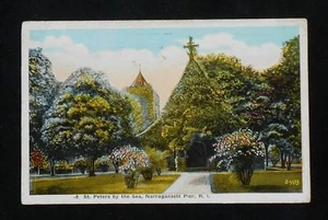 1920 St. Peters by the Sea Narragansett Pier RI Washington Co Postcard - Picture 1 of 1