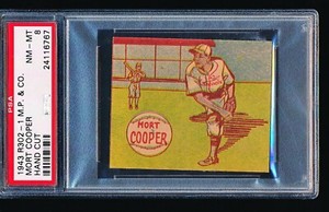 1943 R302-1 MP & Co. MORT COOPER PSA 8