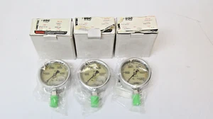 Ametek USG 5000PSI Liquid Filled Pressure Gauge Lot of 3  1/4NPT  2.5" 256021LG - Picture 1 of 7