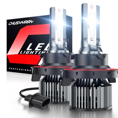 FOR Mini Cooper Countryman 2011-2016 H13 9008LED Headlight Bulb Hi/Lo Beam White - Image 1 of 4