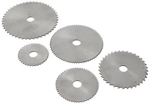 5pc High Speed Steel HSS Mini Saw Blade Circular Disc Drill Rotary Cutter Tool - Picture 1 of 6
